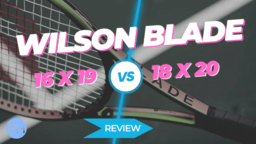 Wilson Blade vs Wilson Blade | 16x19 v 18x20 | Comparison | Racket V8
